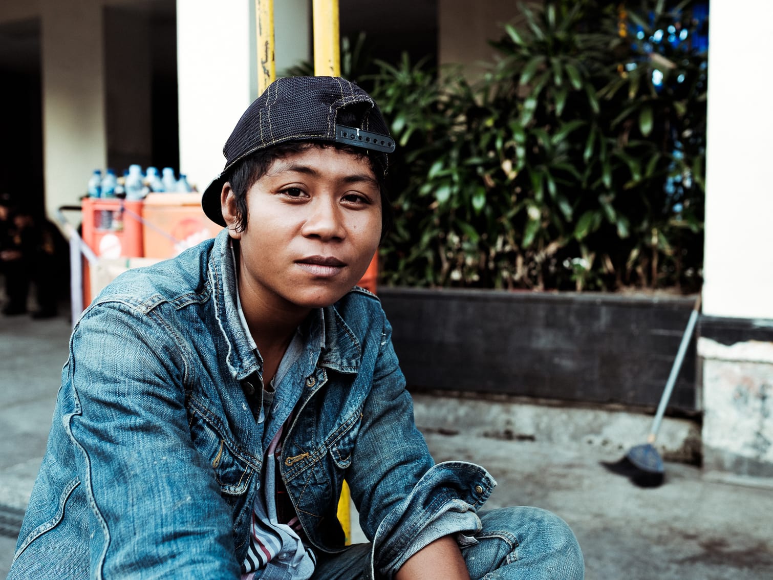 Indonesia 12 Yogyakarta Street Portrait 2018 uai