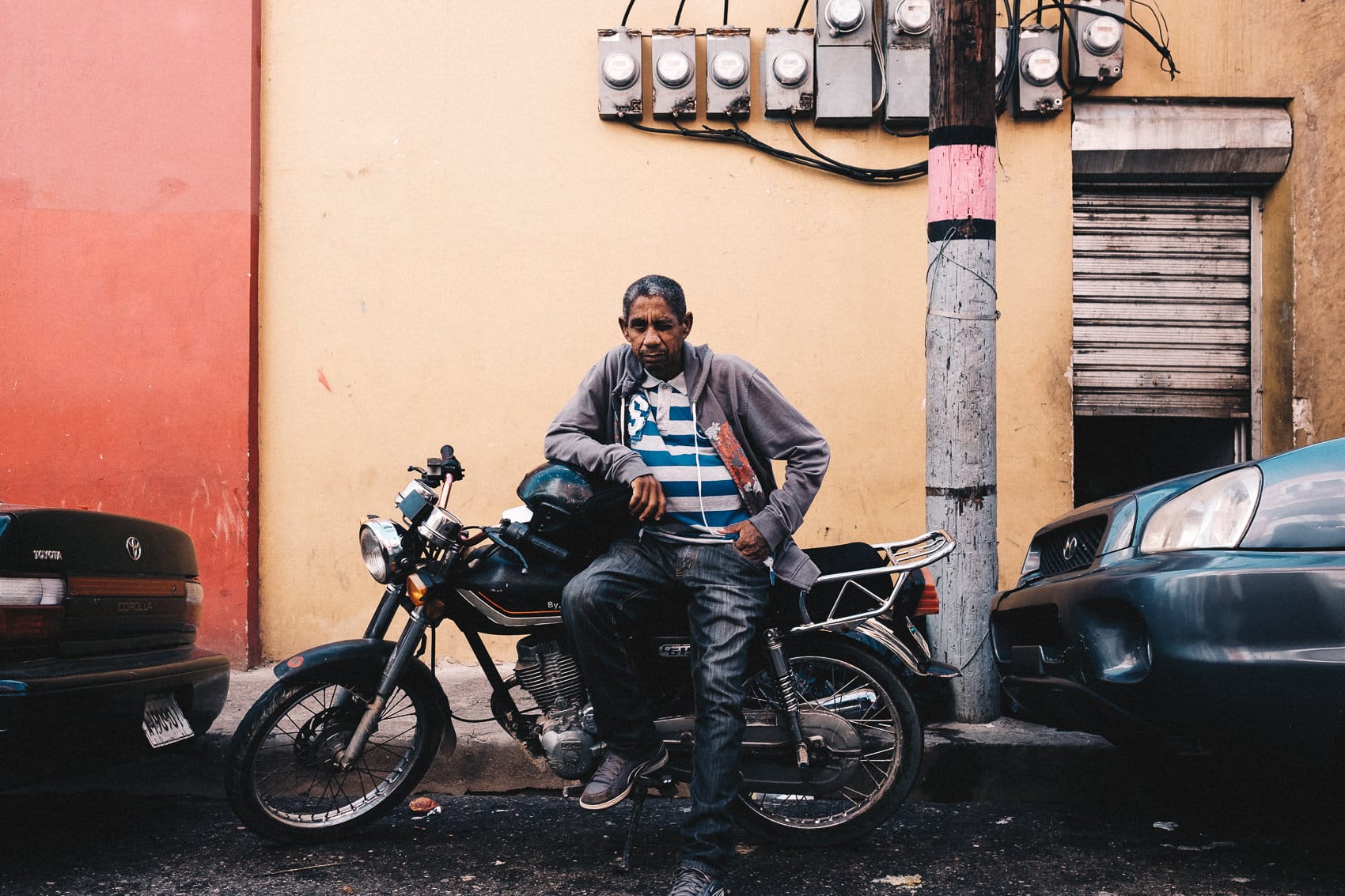 Dominican Republic 18 Santo Domingo Bikers Portrait 2017