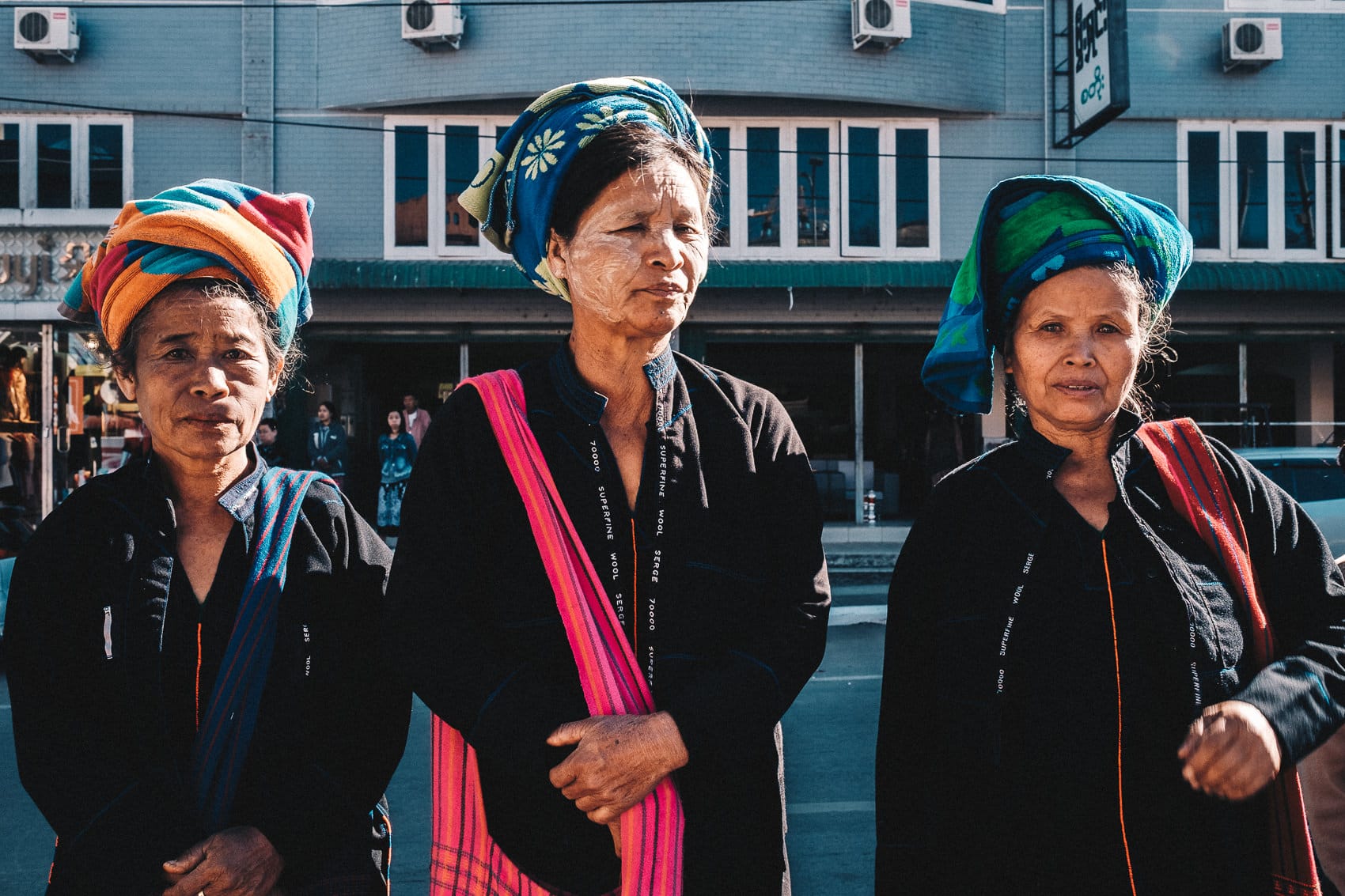 Burma Taunggyi 2018 05 Three Women