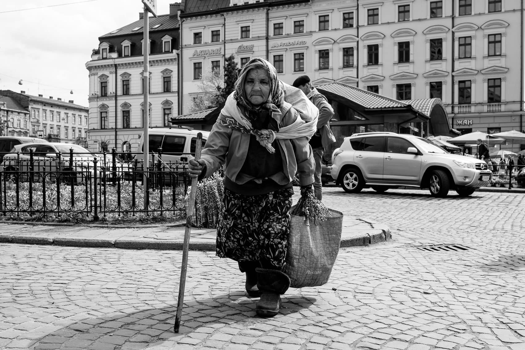 Ukraine Lviv 2019 13 Granny